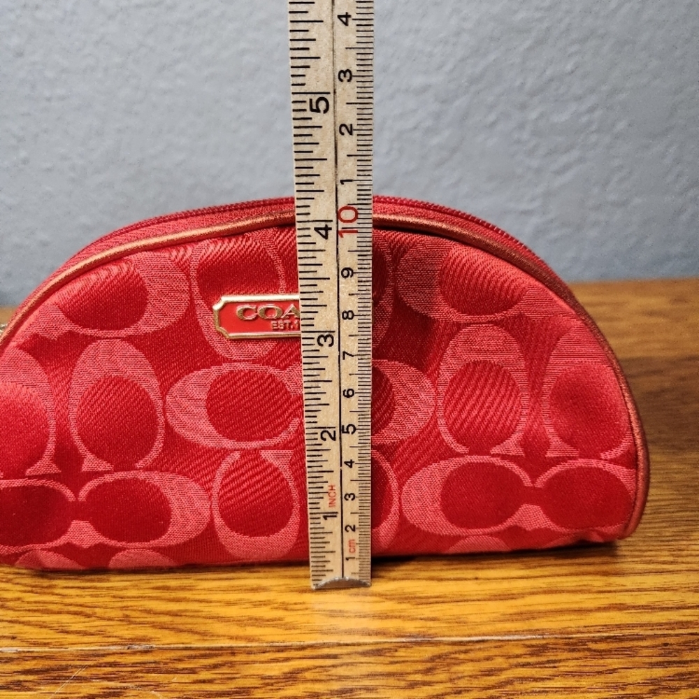 Coach x estee lauder cosmetic pouch - Picture 12 of 13